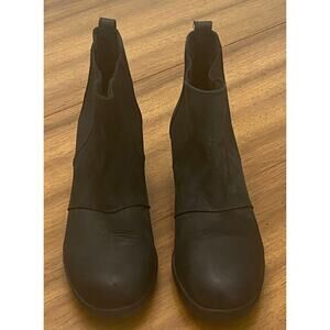 Sorel Women’s Size 9 Black Wedge Chelsea Boots Waterproof NL3022-010